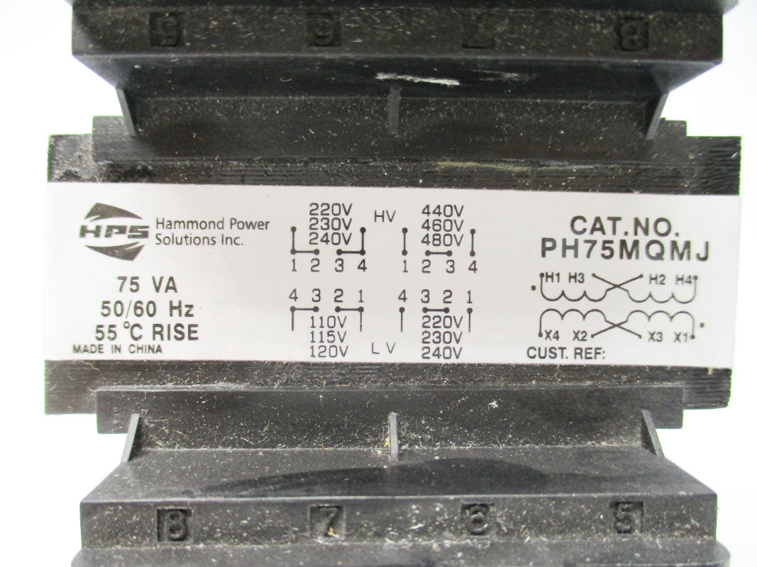 HPS PH75MQMJ 75VA 480V UNMP