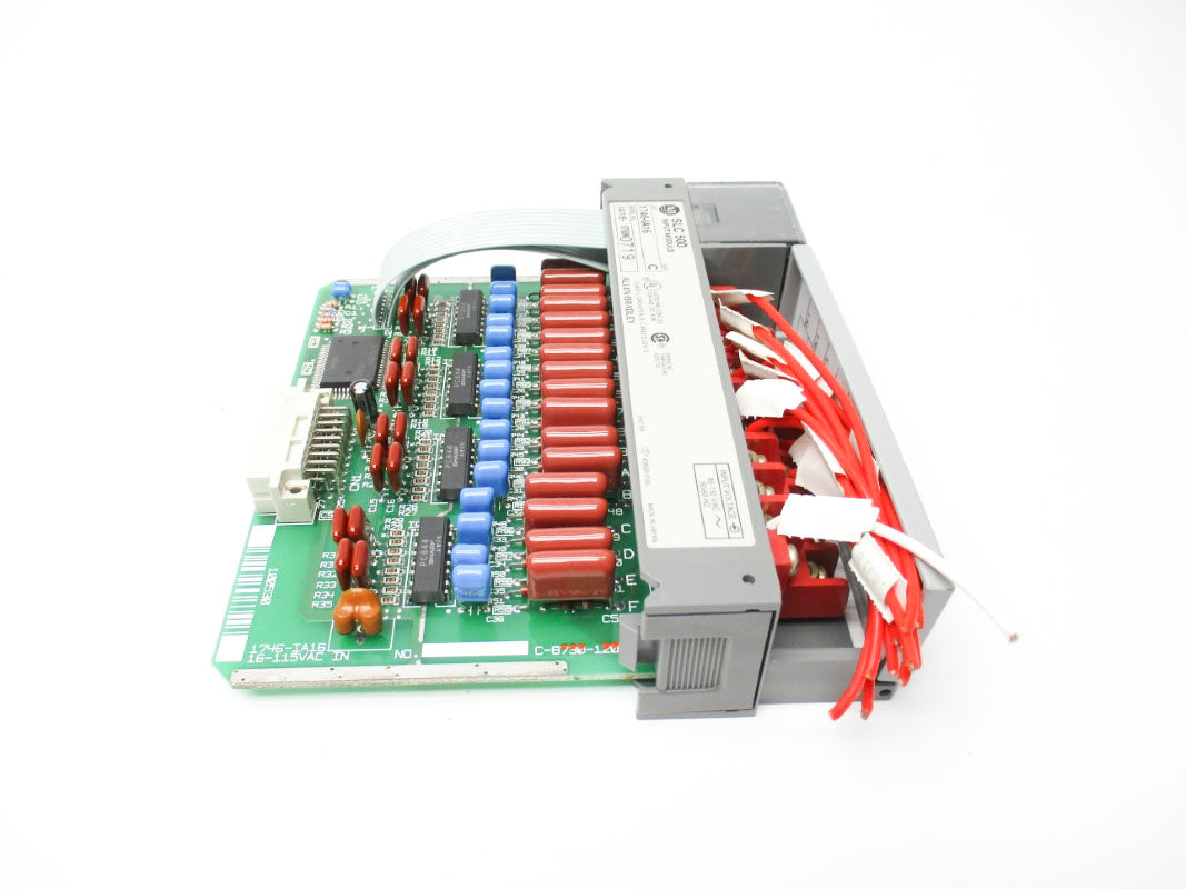 ALLEN BRADLEY 1746-IA16 SER. C 85-132VAC UNMP