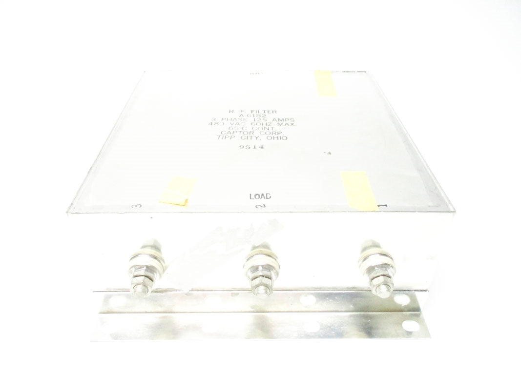 CAPTOR A-6182 125A 480VAC 65C UNMP
