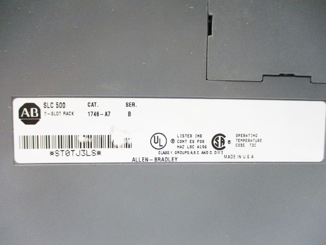 ALLEN BRADLEY 1746-A7 SER. B UNMP