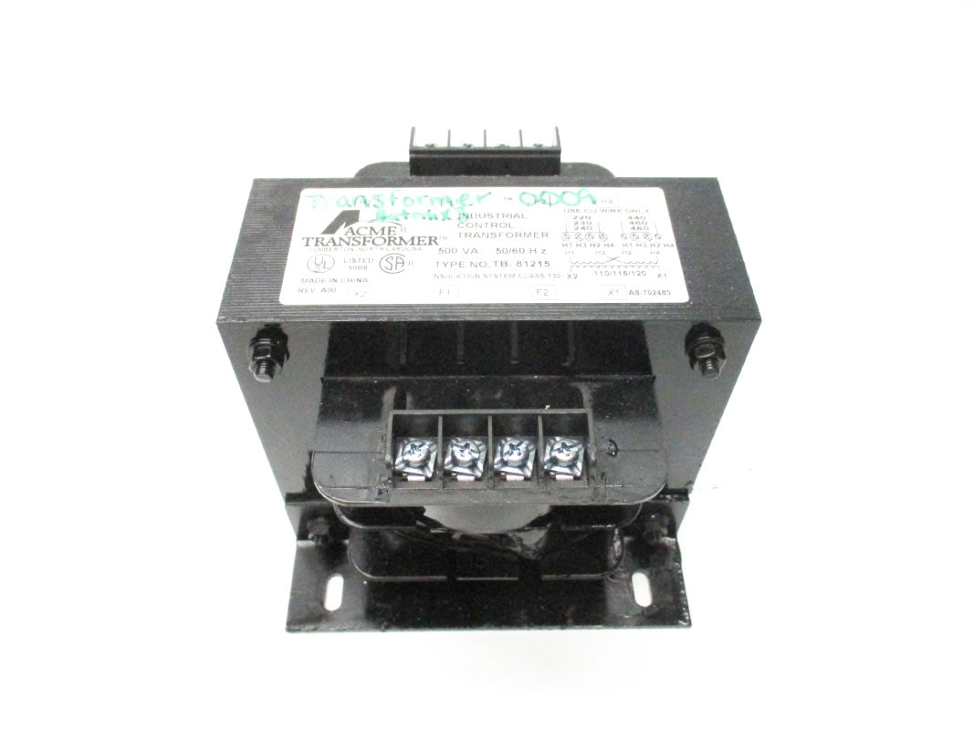 ACME TRANSFORMER TB-81215 500VA 480V NSNP