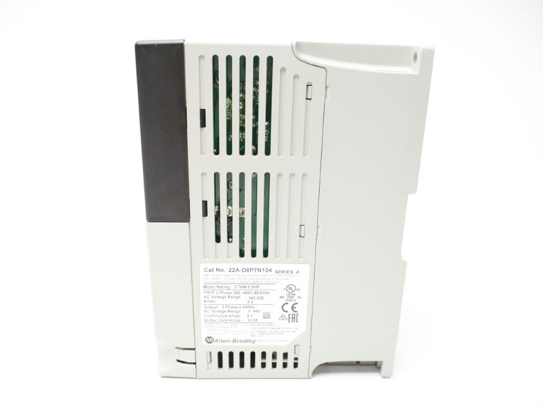 ALLEN BRADLEY 22A-D8P7N104 SER. A F/W 7.01 8.7A 342-528V NSMP