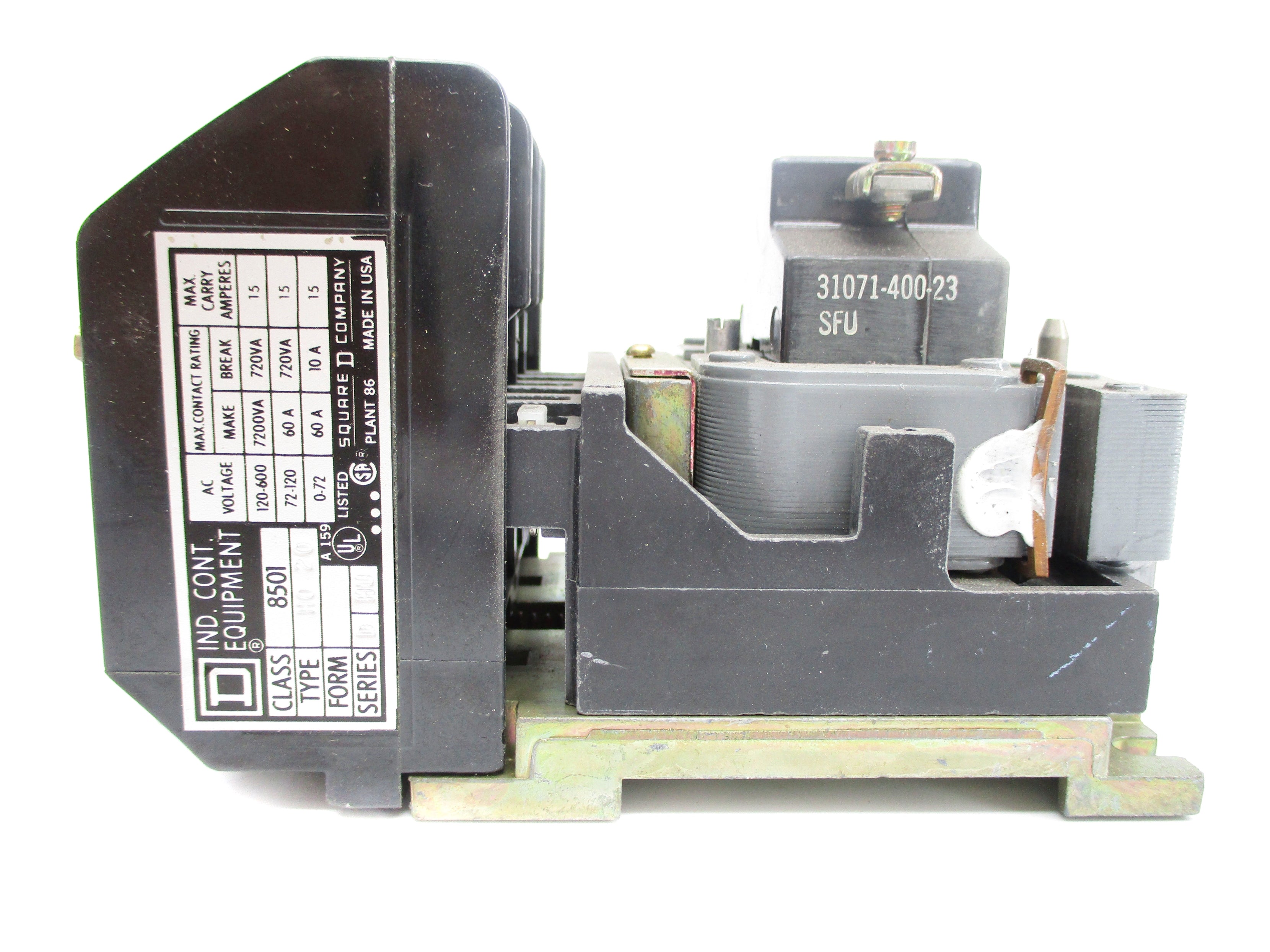 SQUARE D 8501HO20 SER. D 24V 15A NSNP