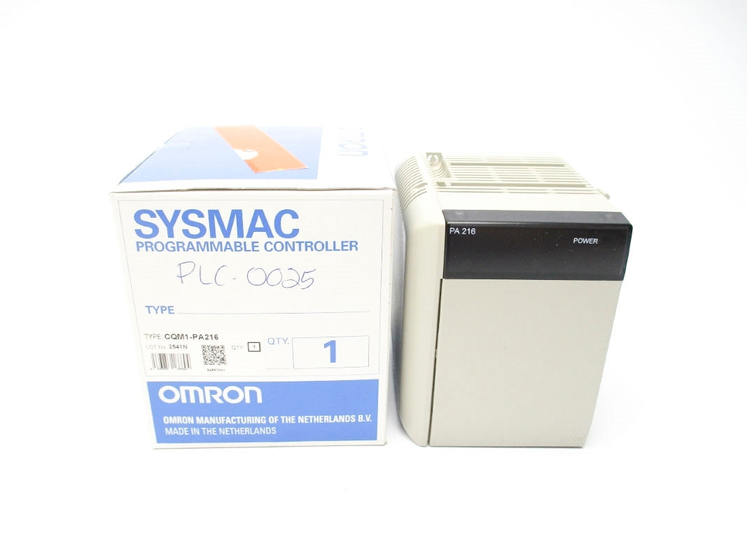 OMRON CQM1-PA216 100-120/200-240VAC 1.0/0.5A NSMP