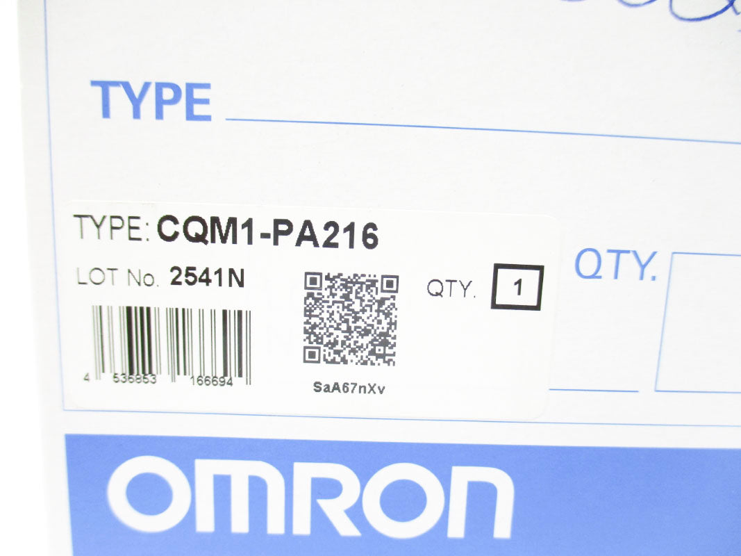 OMRON CQM1-PA216 100-120/200-240VAC 1.0/0.5A NSMP