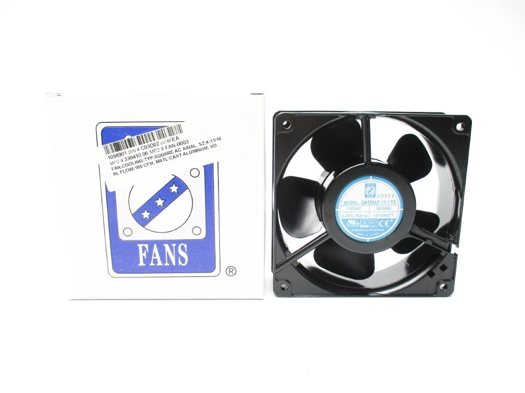 ORION FANS OA109AP-11-1TS 115VAC 0.20/0.16A NSMP