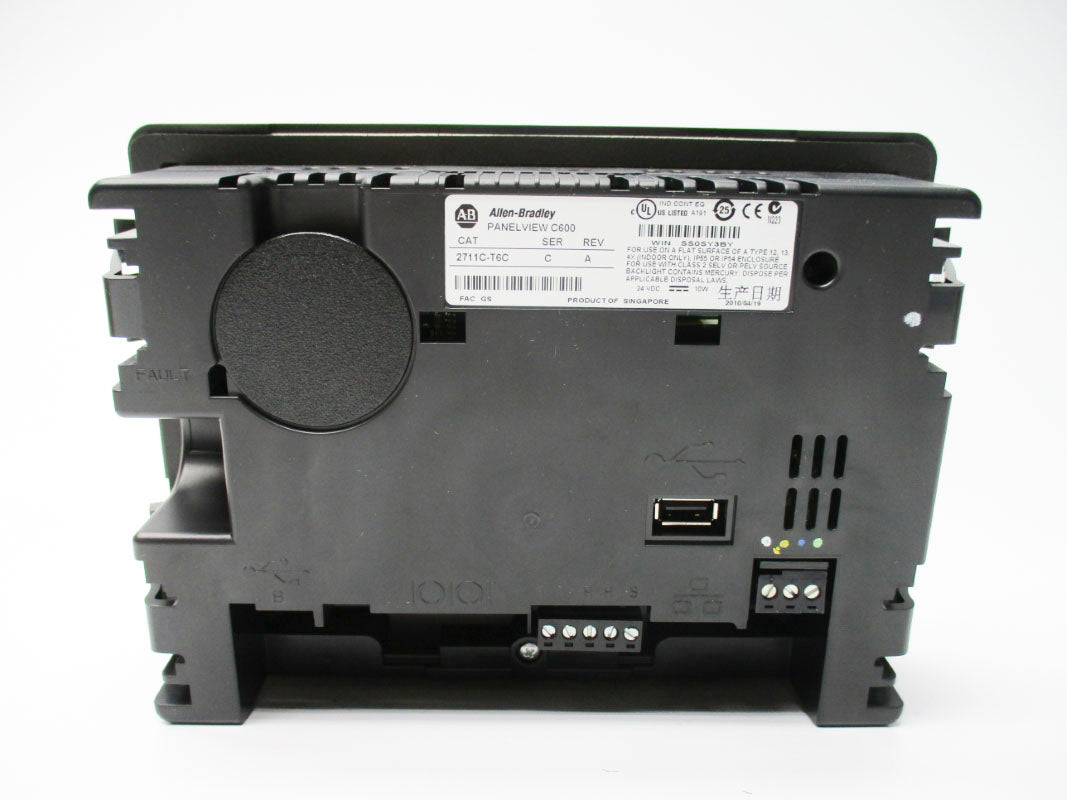 ALLEN BRADLEY 2711C-T6C SER. C F/W 01.20 24VDC NSMP