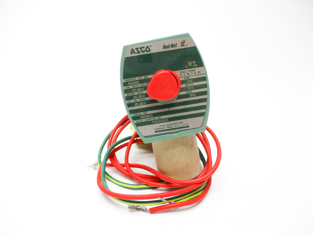 ASCO 8223G003 25-1500PSI 110/120V NSNP