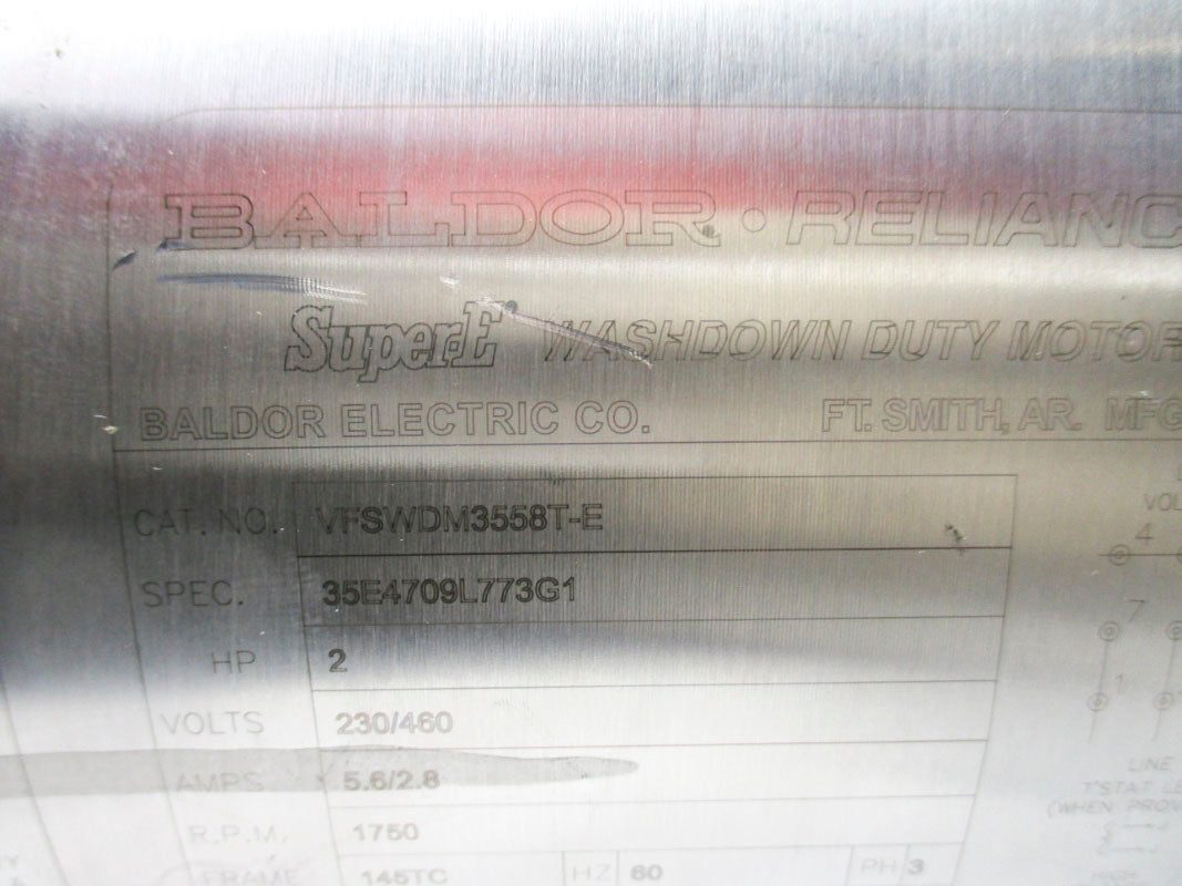 BALDOR VFSWDM3558T-E 460V 5.6A NSNP