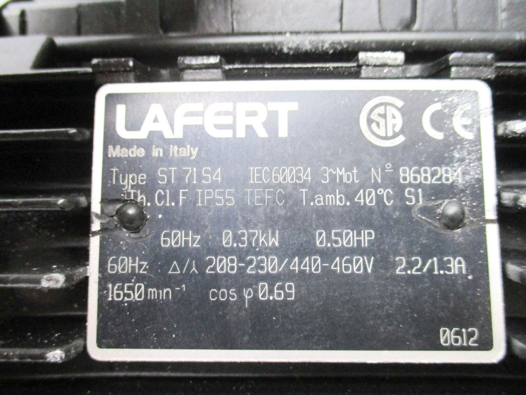 LAFERT ST71S4 868284 460V 2.2/1.3A NSNP