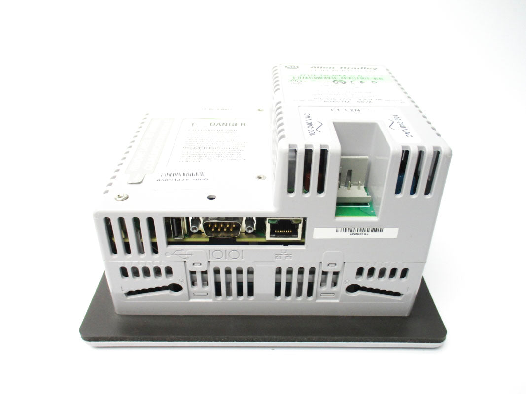 ALLEN BRADLEY 2711P-T6C20AX SER. D 100-240VAC 0.6-0.3A NSNP