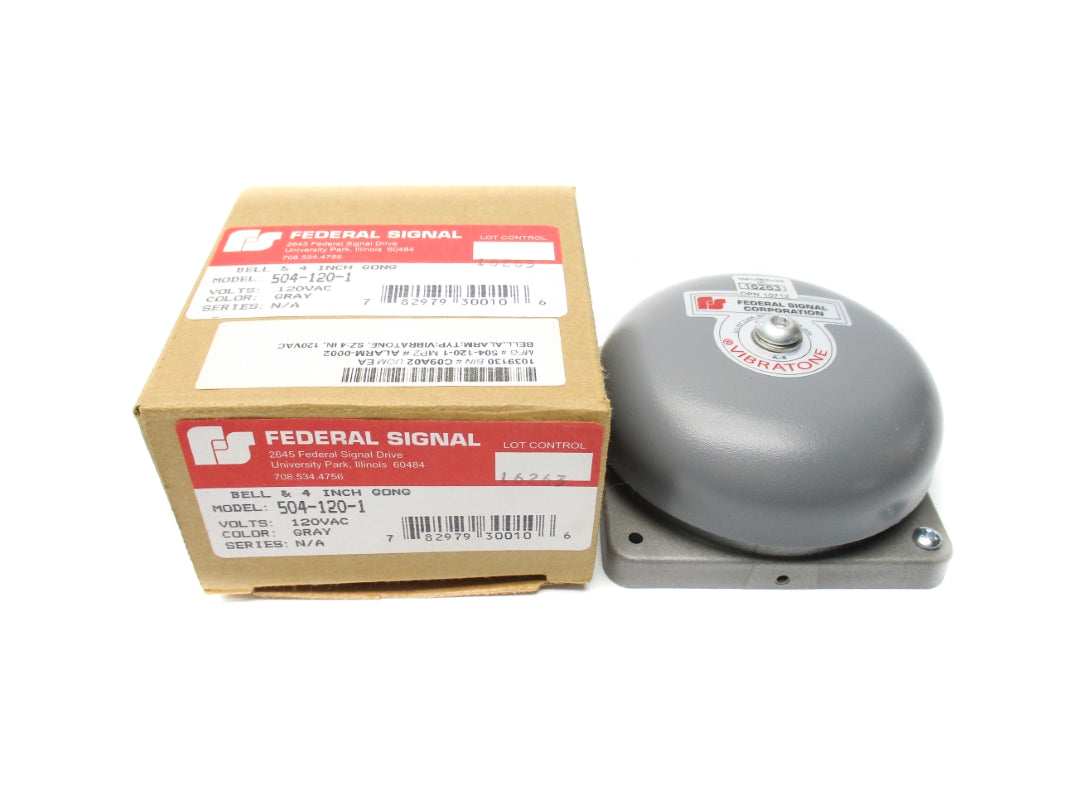 FEDERAL SIGNAL 504-120-1 SER. A1 120VAC NSMP