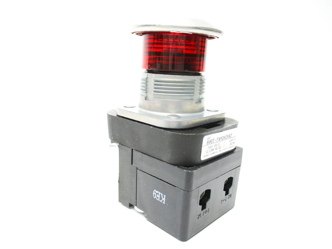 ALLEN BRADLEY 800T-FXMQH2RA7 SER. U 12-130VAC/DC (WH) NSMP