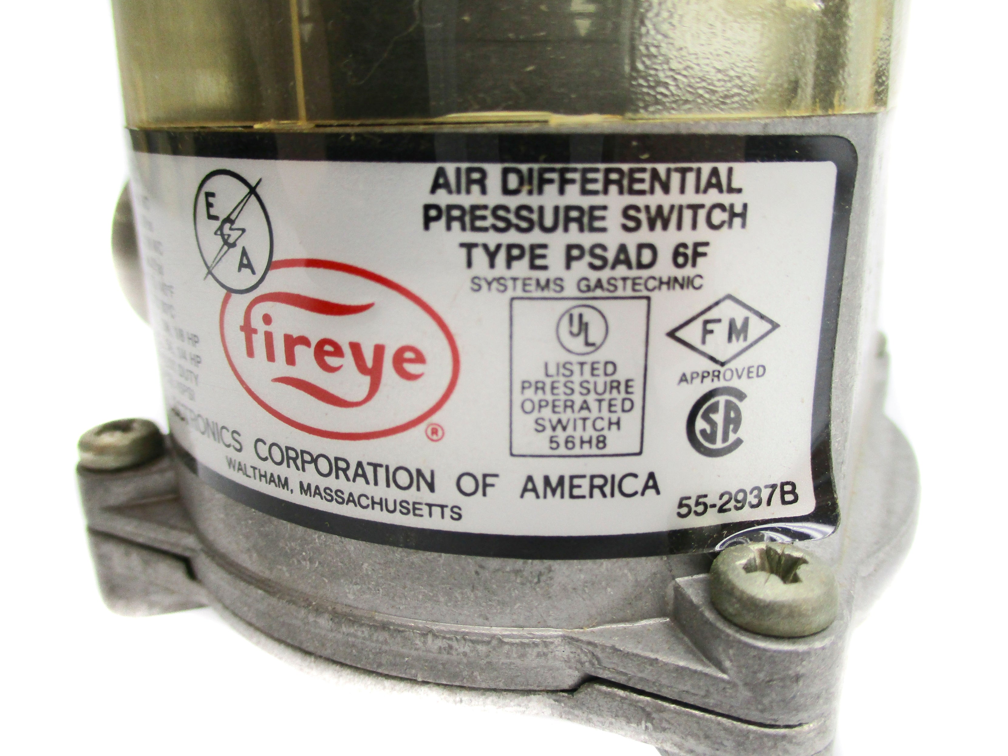 FIREYE PSAD6F NSNP