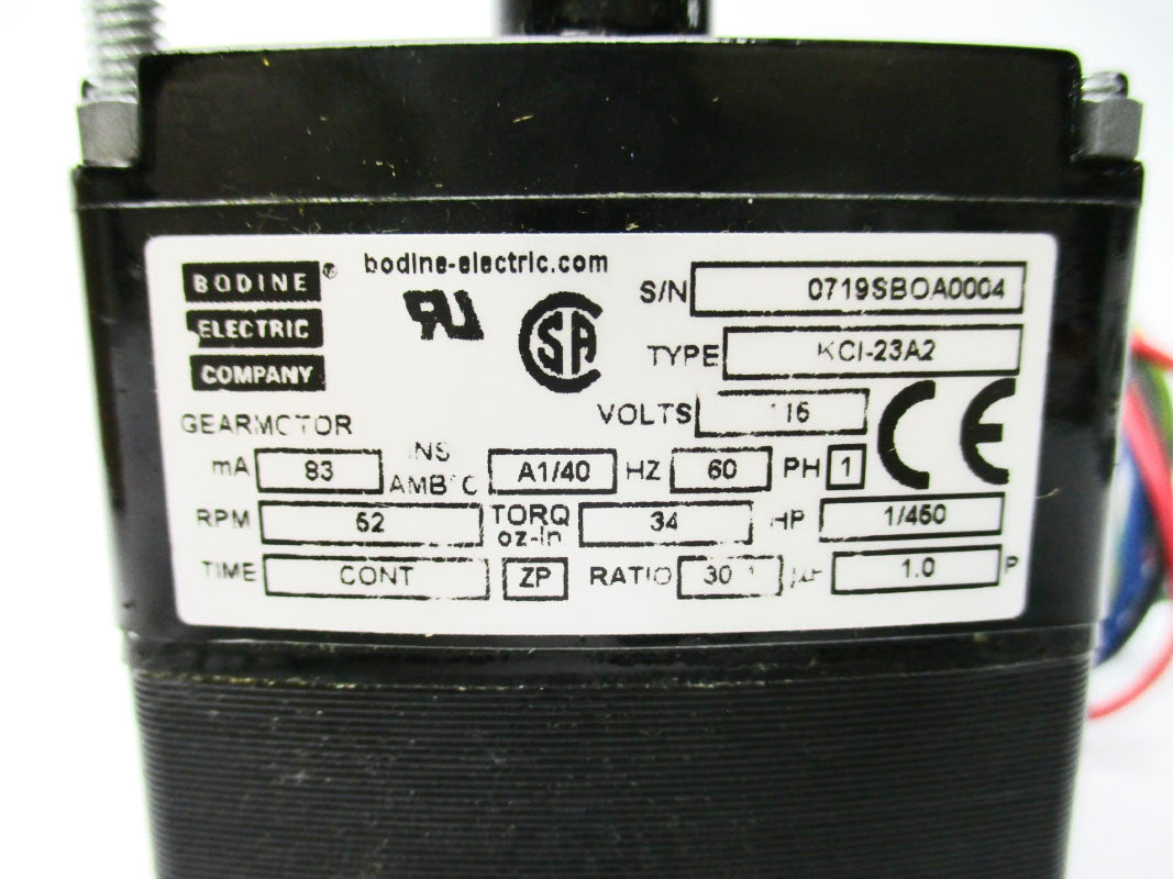 BODINE ELECTRIC KCI-23A2 0719SB 116V NSMP