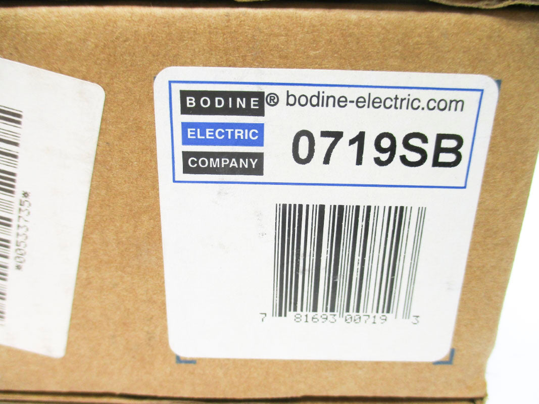 BODINE ELECTRIC KCI-23A2 0719SB 116V NSMP