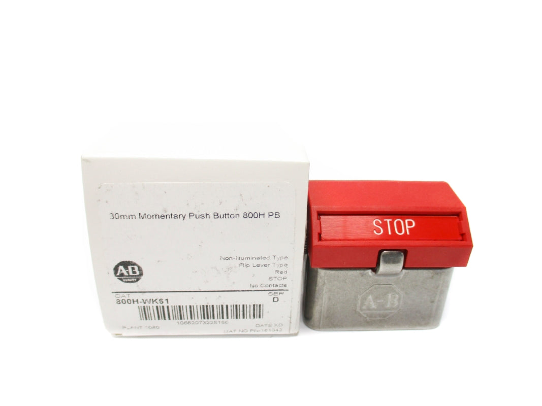 ALLEN BRADLEY 800H-WK61 SER. D (WH) NSMP