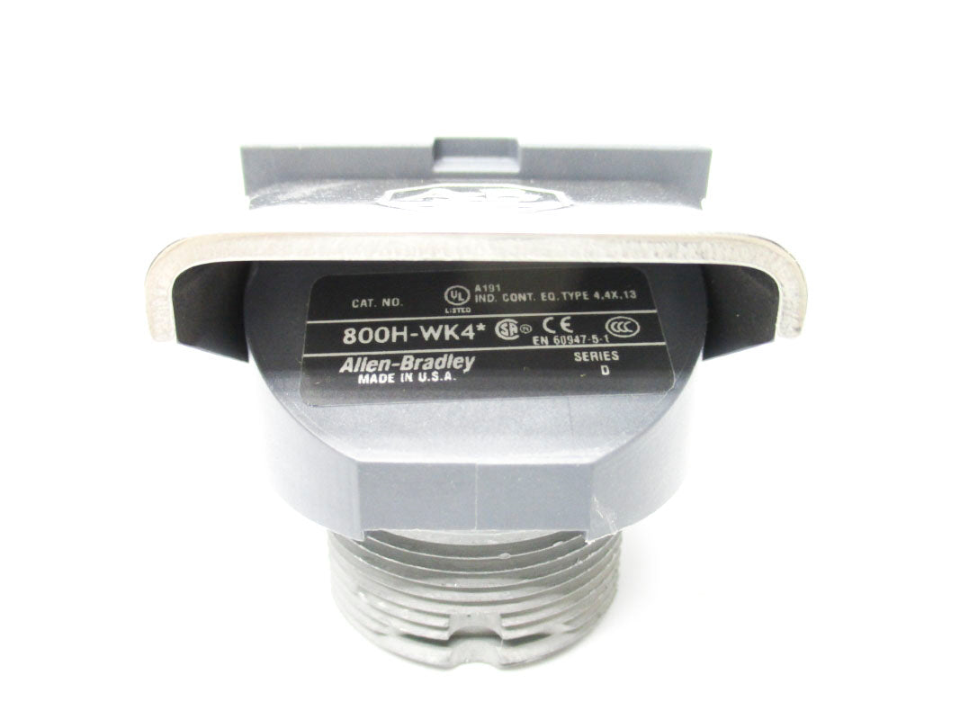 ALLEN BRADLEY 800H-WK4A SER. D (WH) NSMP