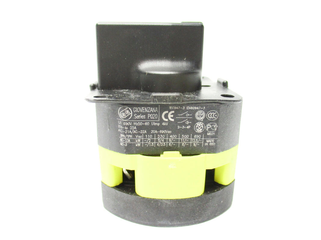 GIOVENZANA P0200002R 25A 690VAC NSMP