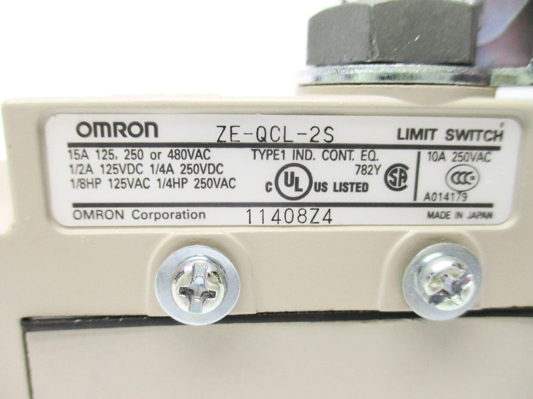 OMRON ZE-QCL-2S 480VAC 15A NSNP