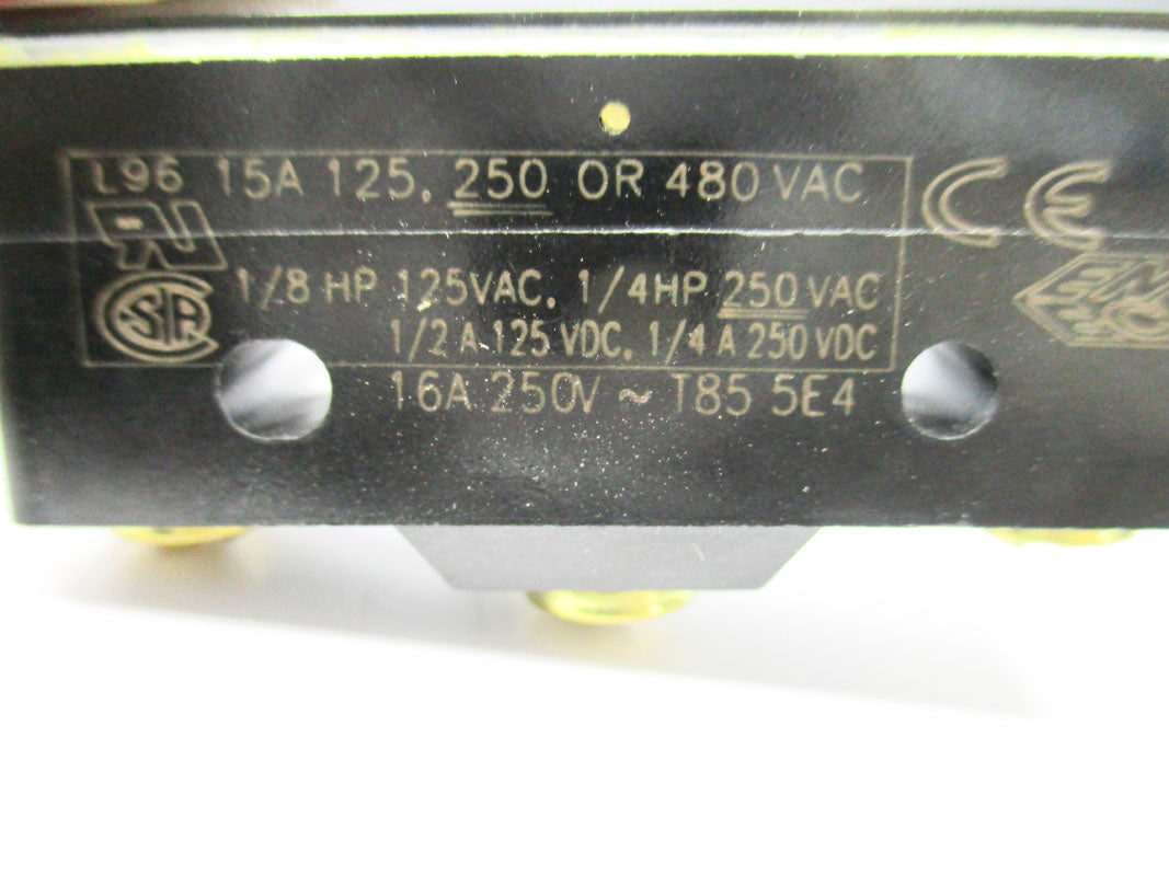 MICRO SWITCH BZ-2R5551-A2 480VAC 15A NSNP
