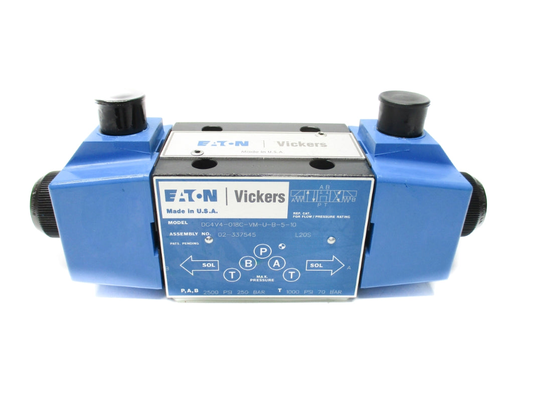 EATON VICKERS DG4V4018CVMUB510 02-337545 2500PSI 110/120V NSNP
