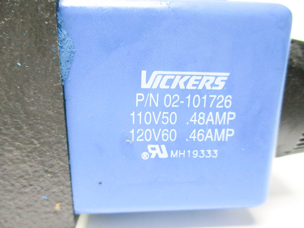 VICKERS DG4V3S2ALMUB560 02-101726 1450PSI 110/120V .46/.48A NSNP