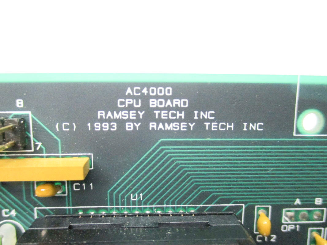 RAMSEY TECH AC4000 C07226K-E003 REV. A NSNP