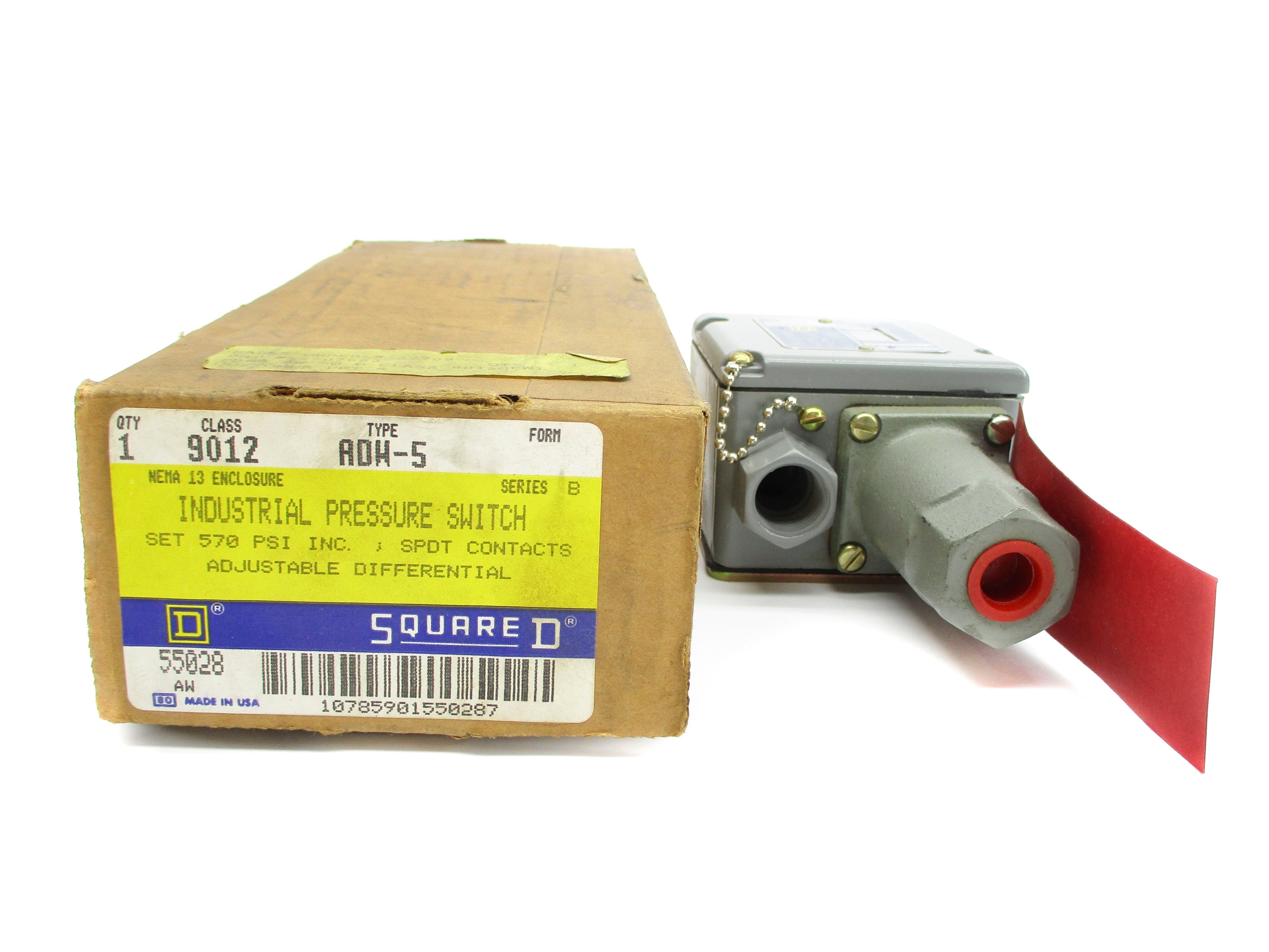 SQUARE D 9012ADW5 SER. B 570PSI NSMP