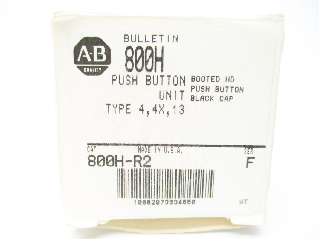 ALLEN BRADLEY 800H-R2 SER. F (WH) NSMP