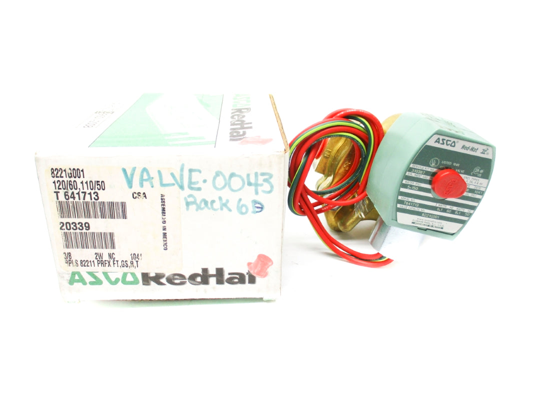 ASCO 8221G001 5-150PSI 110/120V NSMP