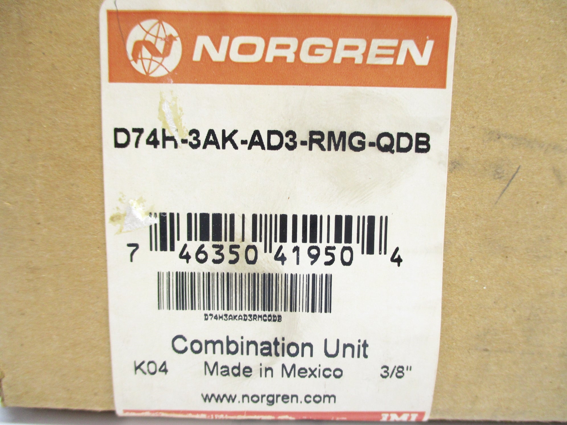 NORGREN D74H-3AK-AD3-RMG-QDB NSMP
