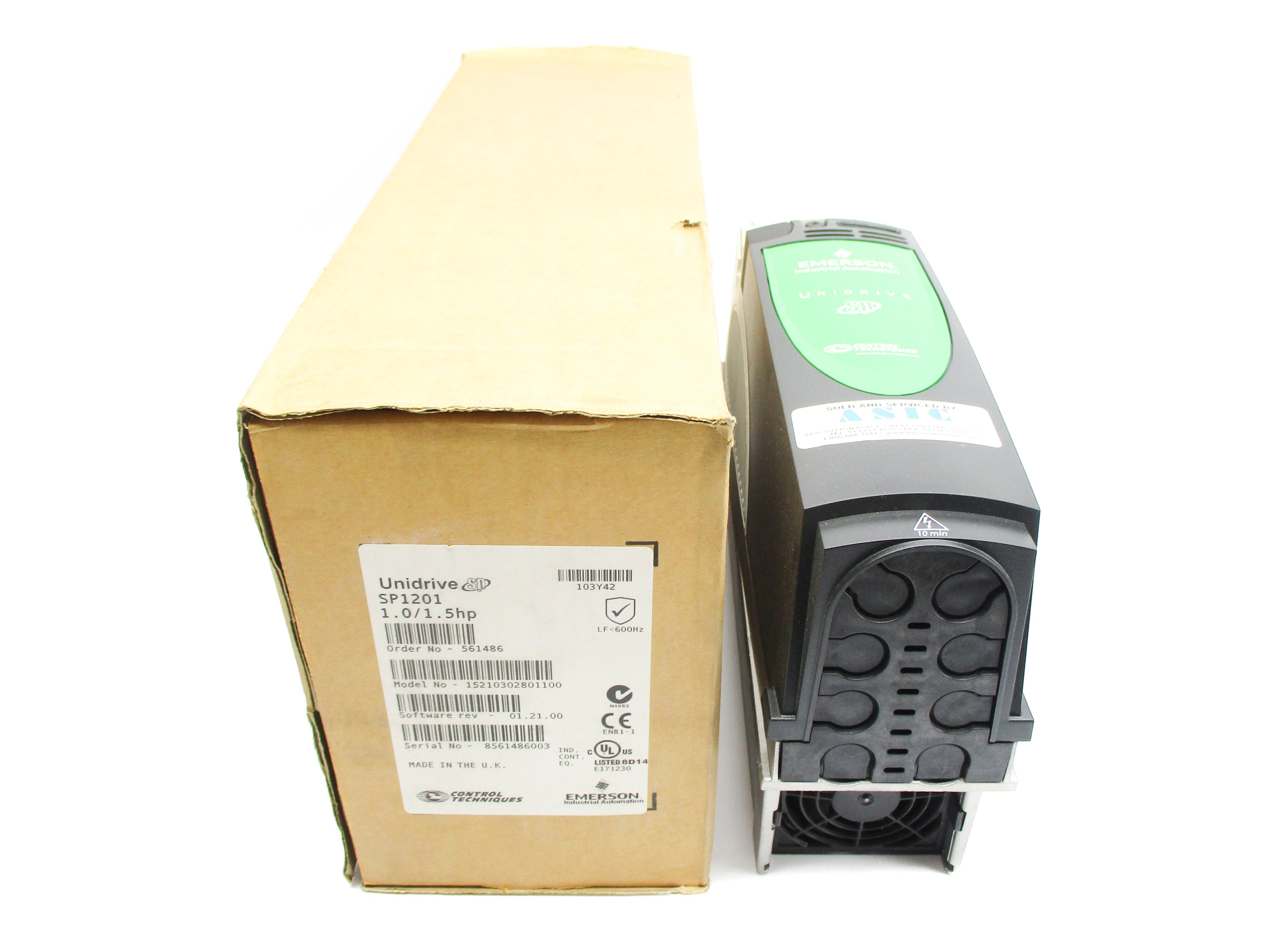 CONTROL TECHNIQUES SP1201 NSMP