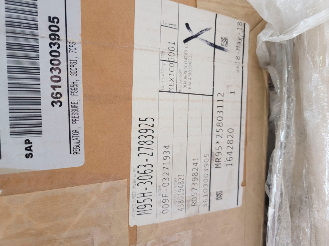 FISHER M95H-3063-2783925 300PSI NSMP