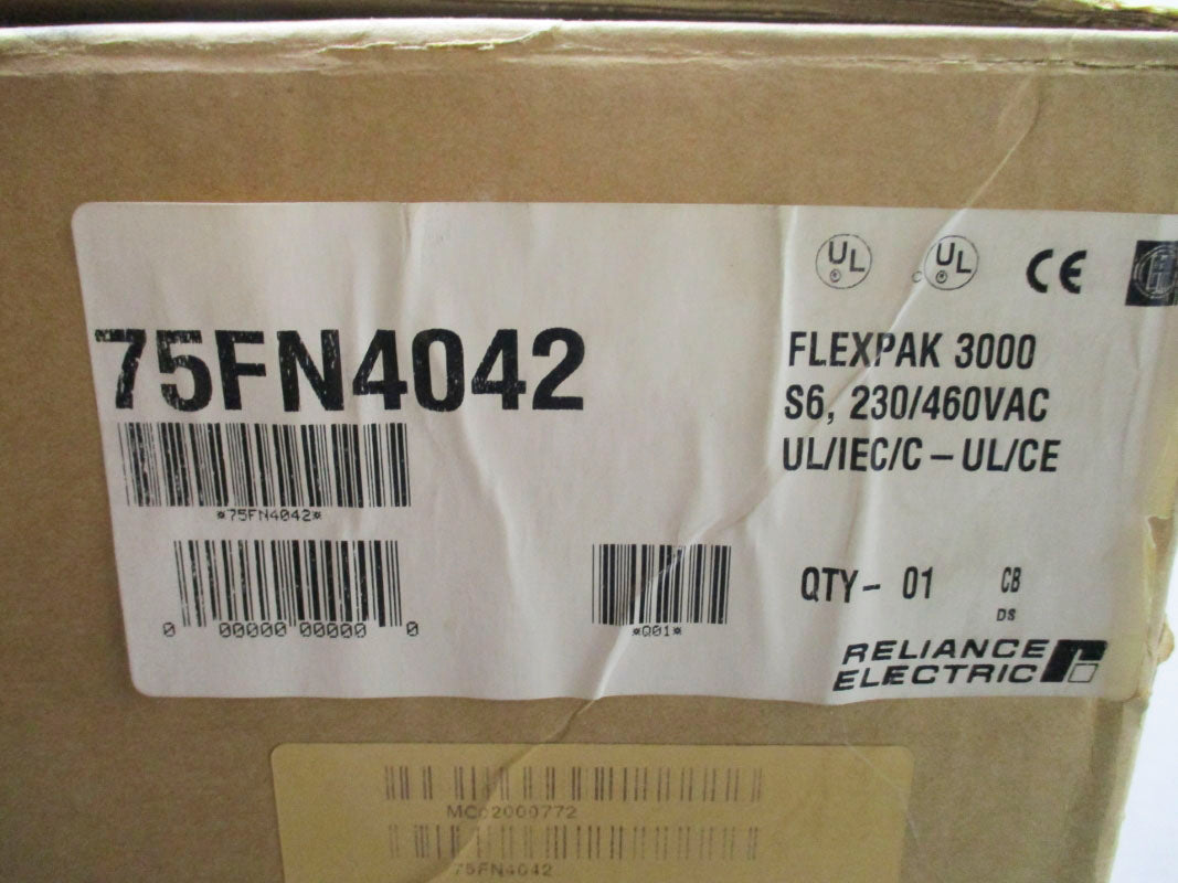 RELIANCE ELECTRIC 75FN4042 230/460VAC NSMP