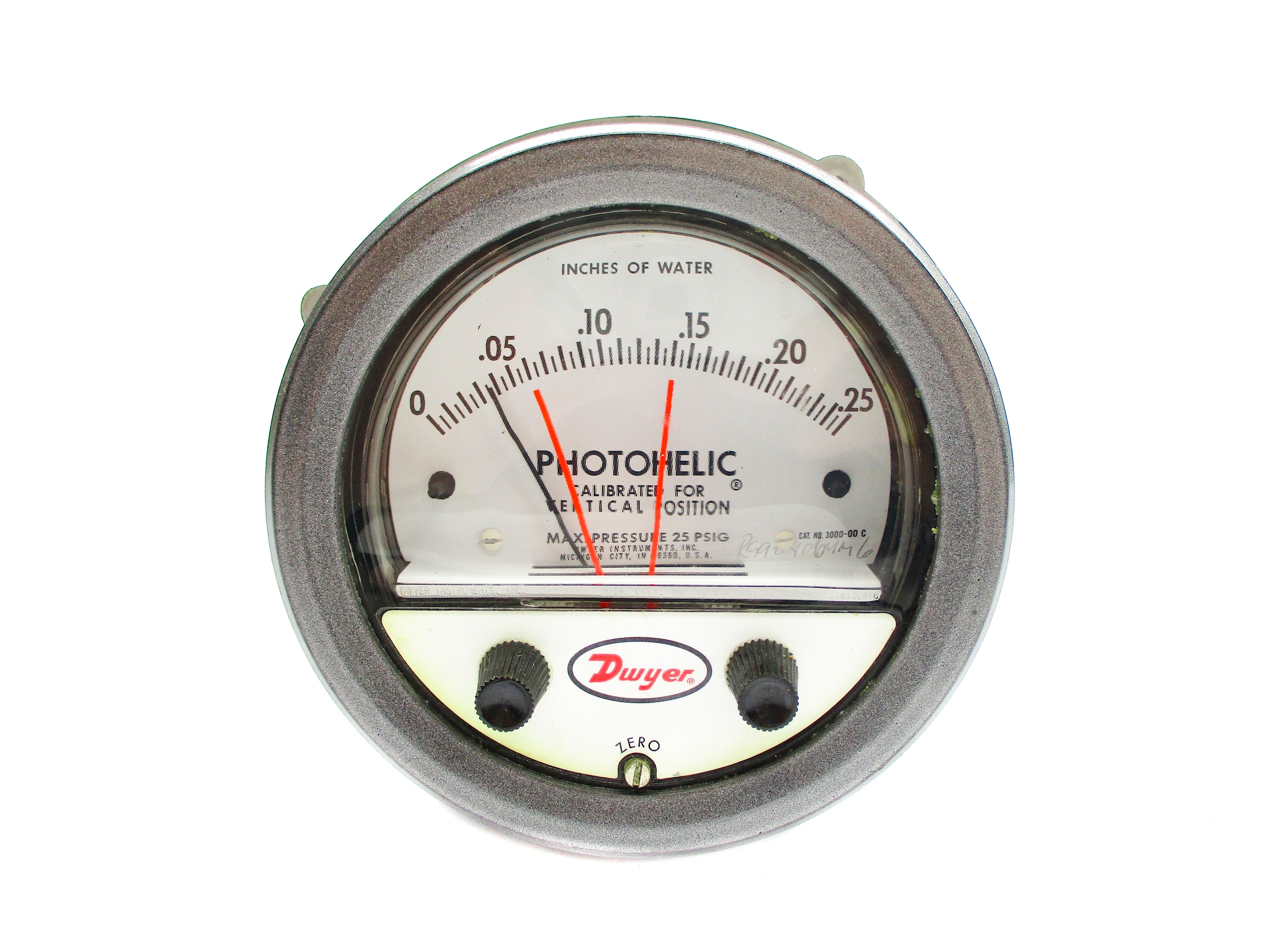 DWYER 3000-00C 25PSIG NSNP