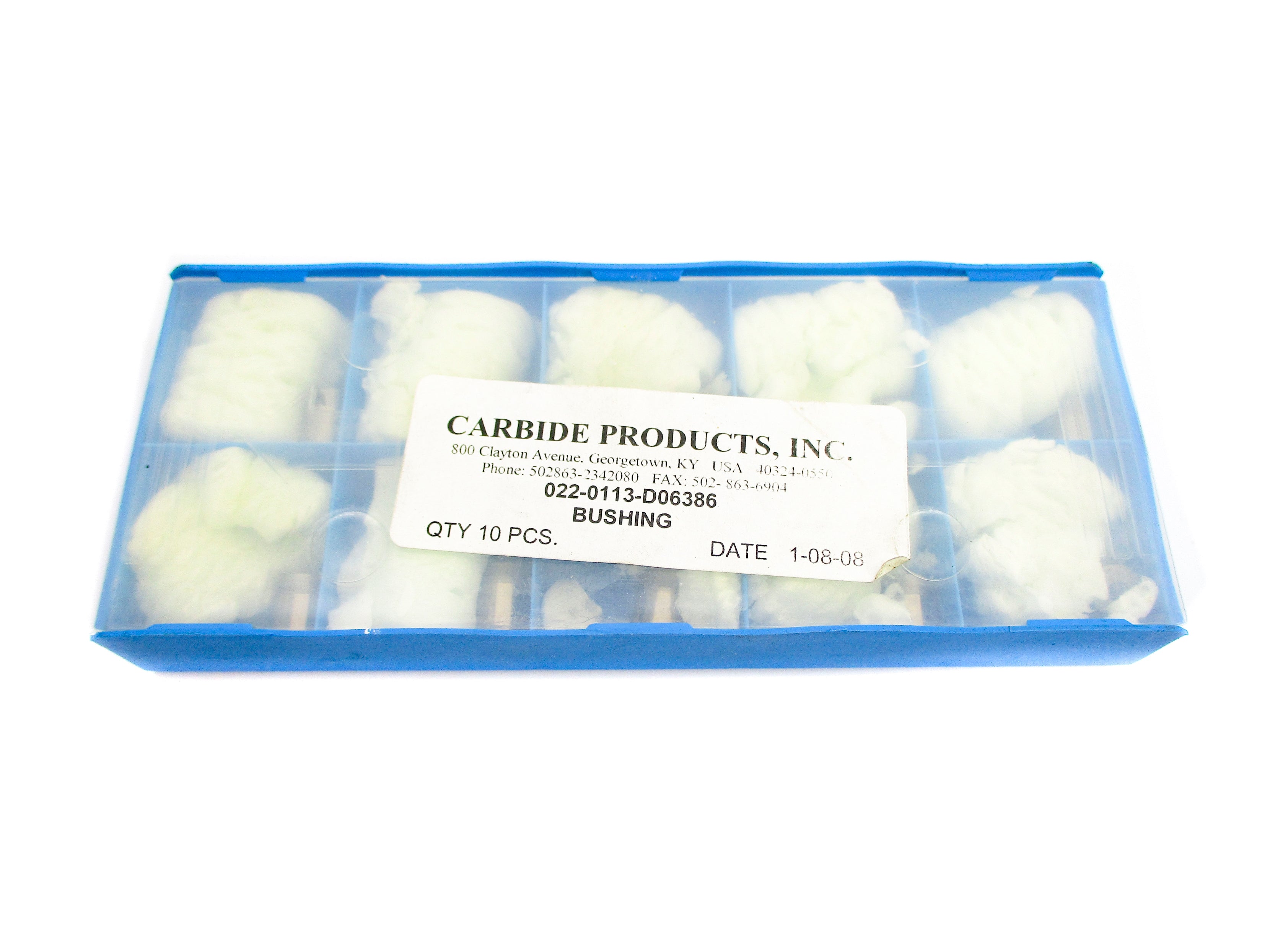 CARBIDE PRODUCTS 022-0113-D06386 (PKG OF 10) NSMP