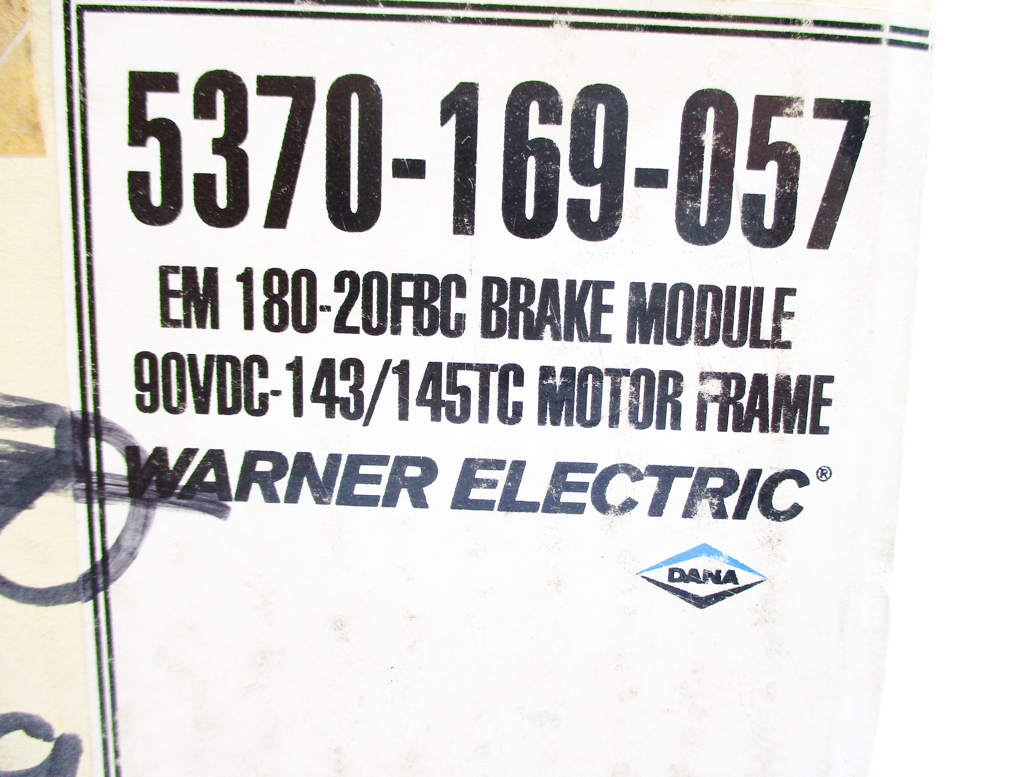 WARNER ELECTRIC 5370-169-057 NSMP
