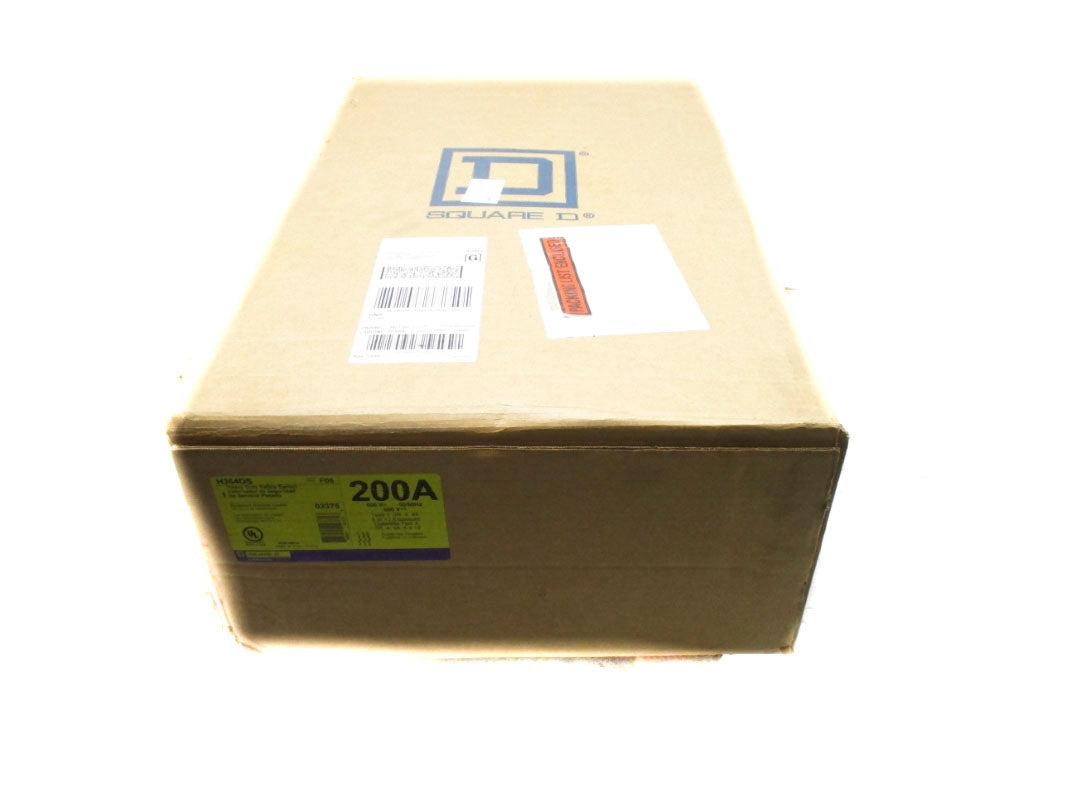 SQUARE D H364DS SER. F06 200A 600V NSFS