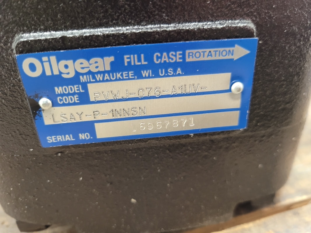 OILGEAR PVWJ-076-A1UV-LSAY-P-1NNSN NSNP