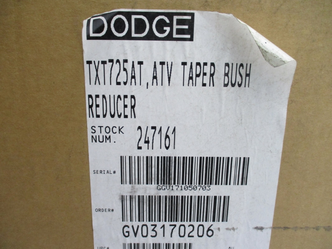 DODGE TXT725AT ATV TAPER BUSH REDUCER NSMP