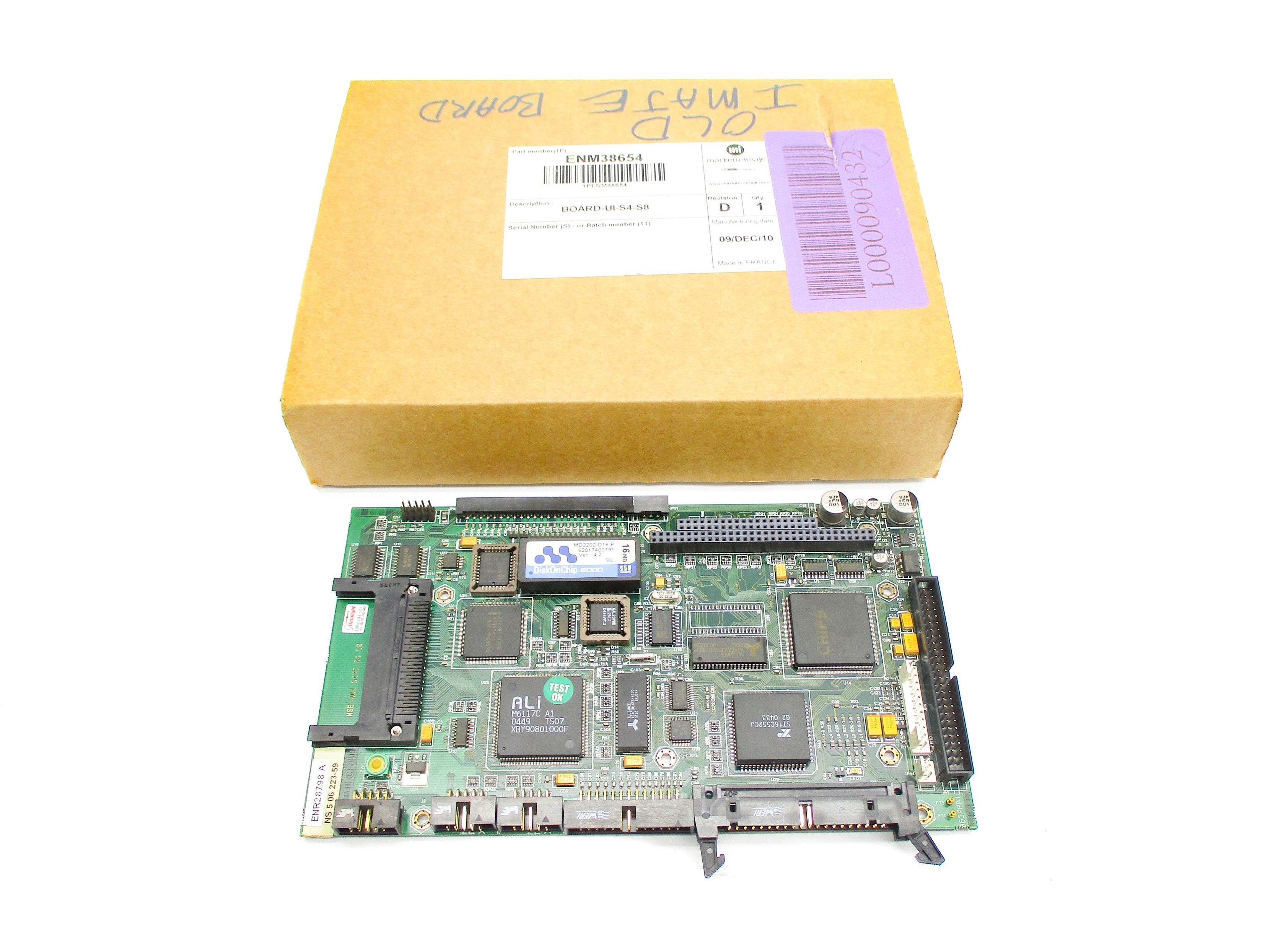 MARKEM ENM38654 REV. D NSMP