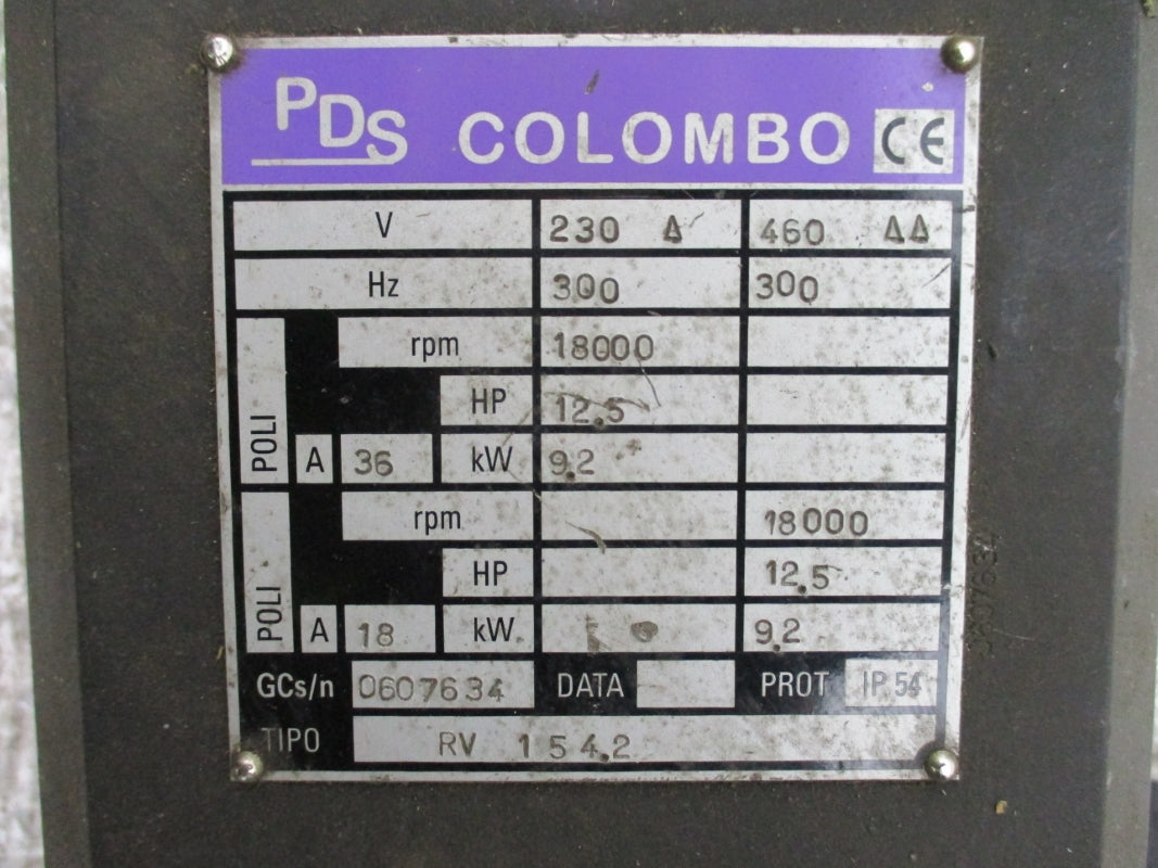 PDS COLOMBO RV154.2 230/460V NSNP