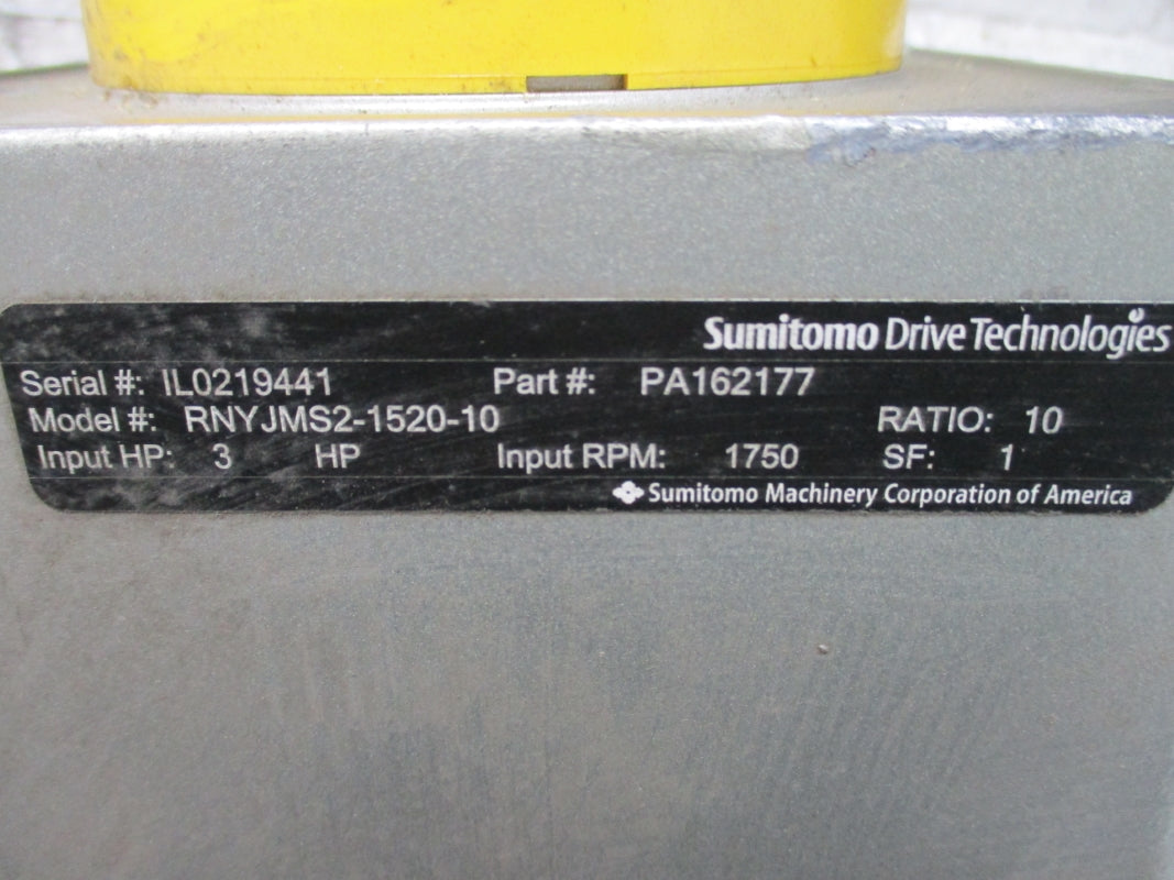 SUMITOMO DRIVE TECHNOLOGIES RNYJMS2-1520-10 PA162177 NSNP