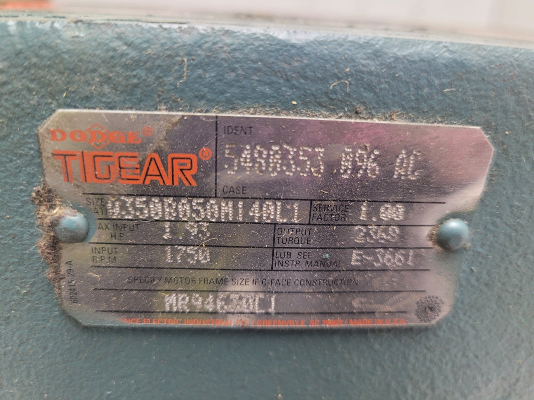 DODGE TIGEAR Q350B050M140L1 NSNP