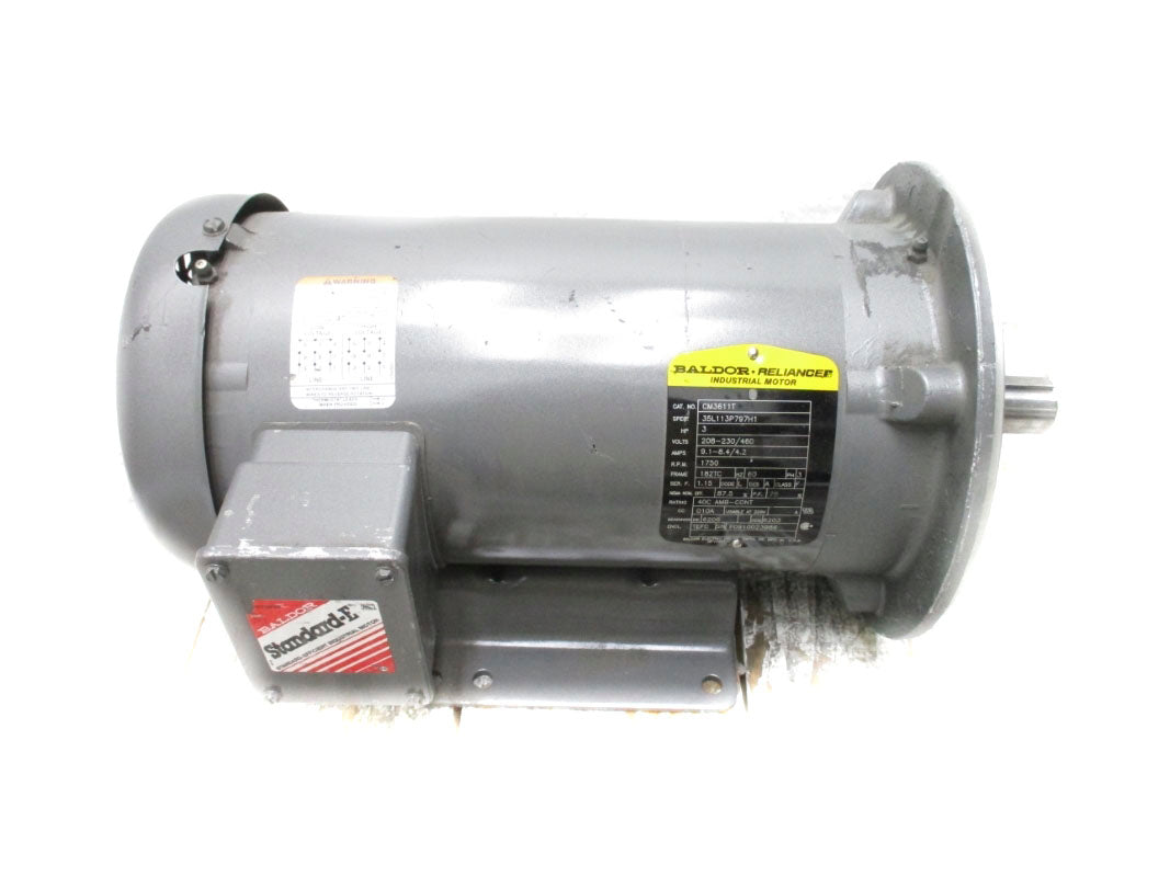 BALDOR CM3611T 35L113P797H1 208-230/460V 9.1-8.4/4.2A NSNP