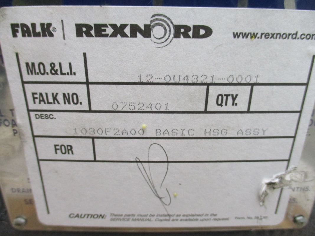 FALK RK1030F2A 0752401 NSNP