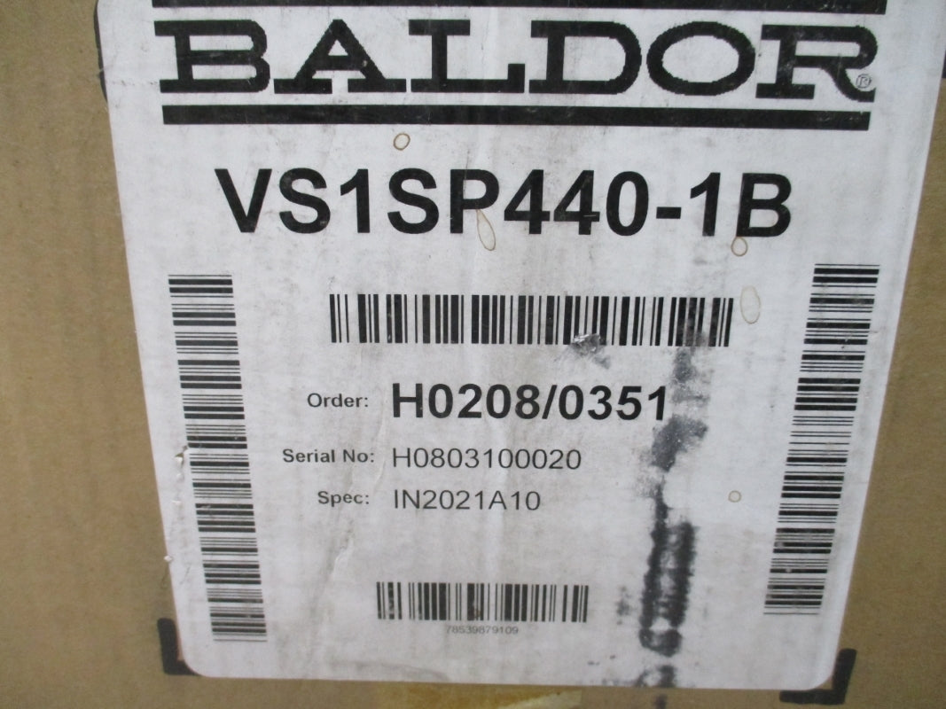 BALDOR VS1SP440-1B NSMP