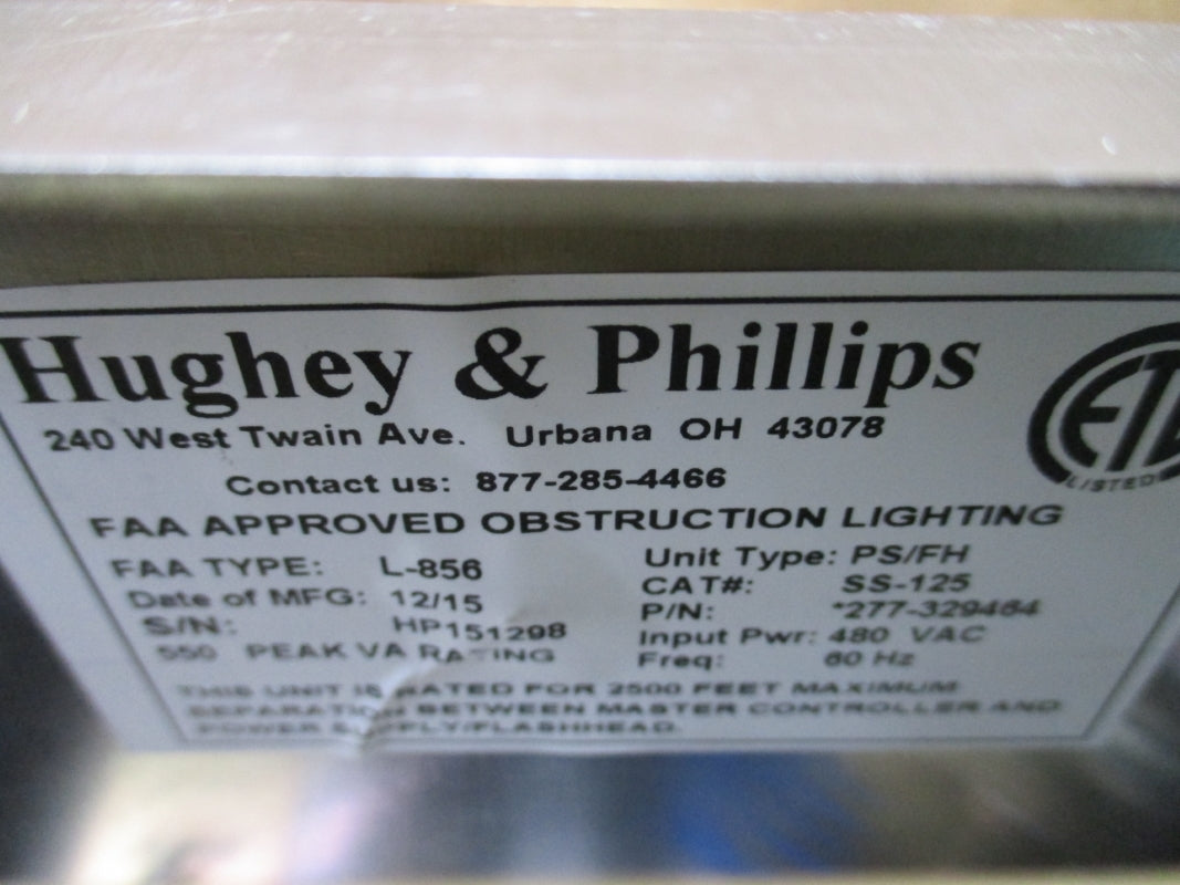 HUGHEY & PHILLIPS SS-125 277-329464 480VAC NSMP