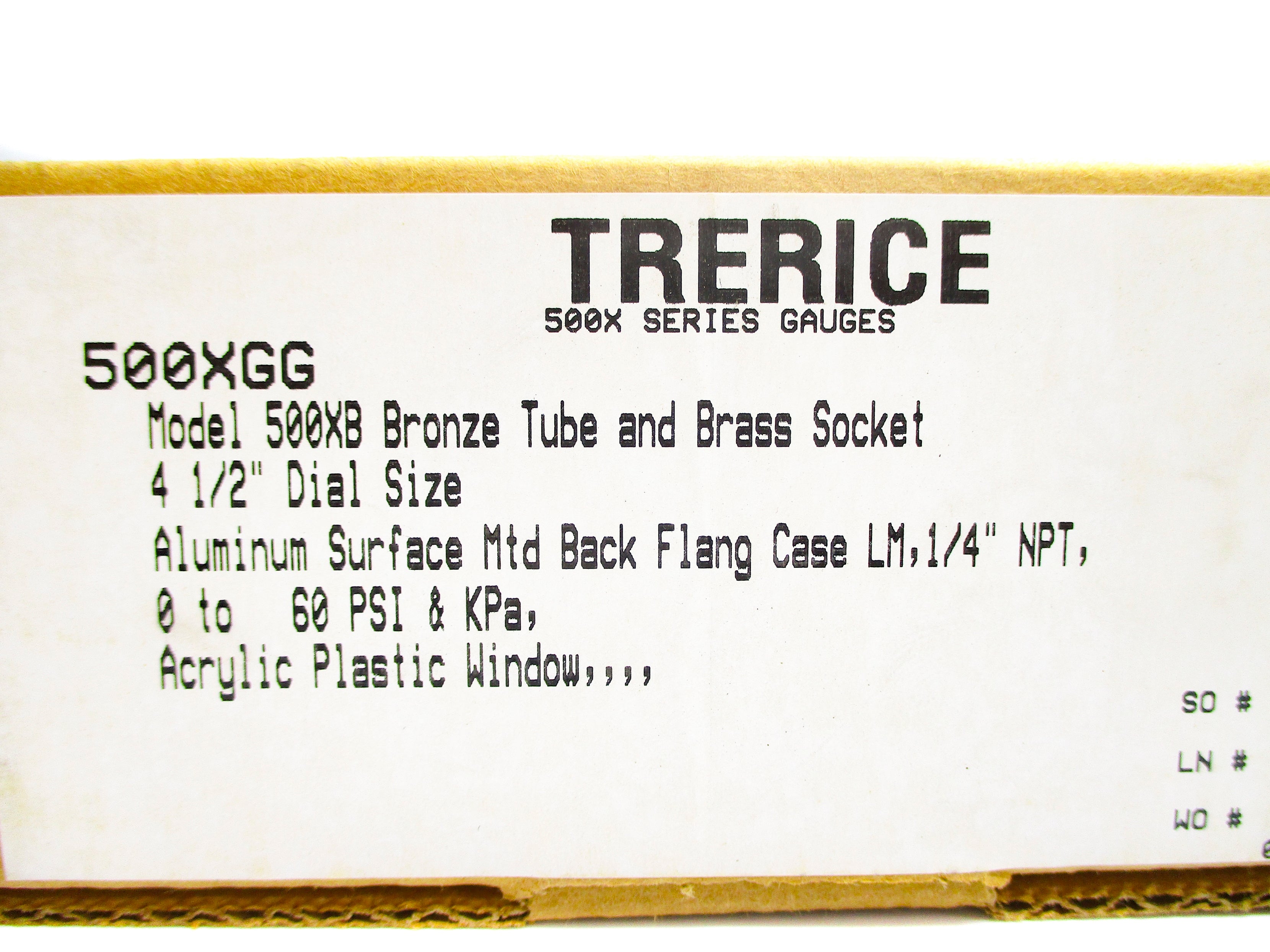 TRERICE 500XGG 60PSI NSMP